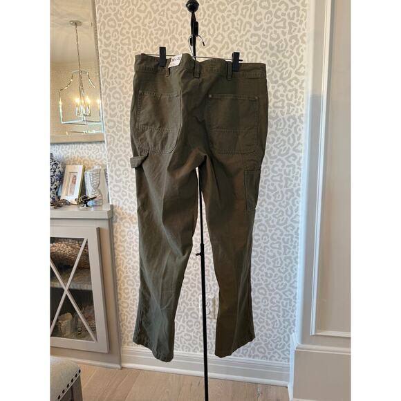 Alpine Design Men's Vintage Olive Utility Pant Size 36 X 32 - Picture 4 of 9